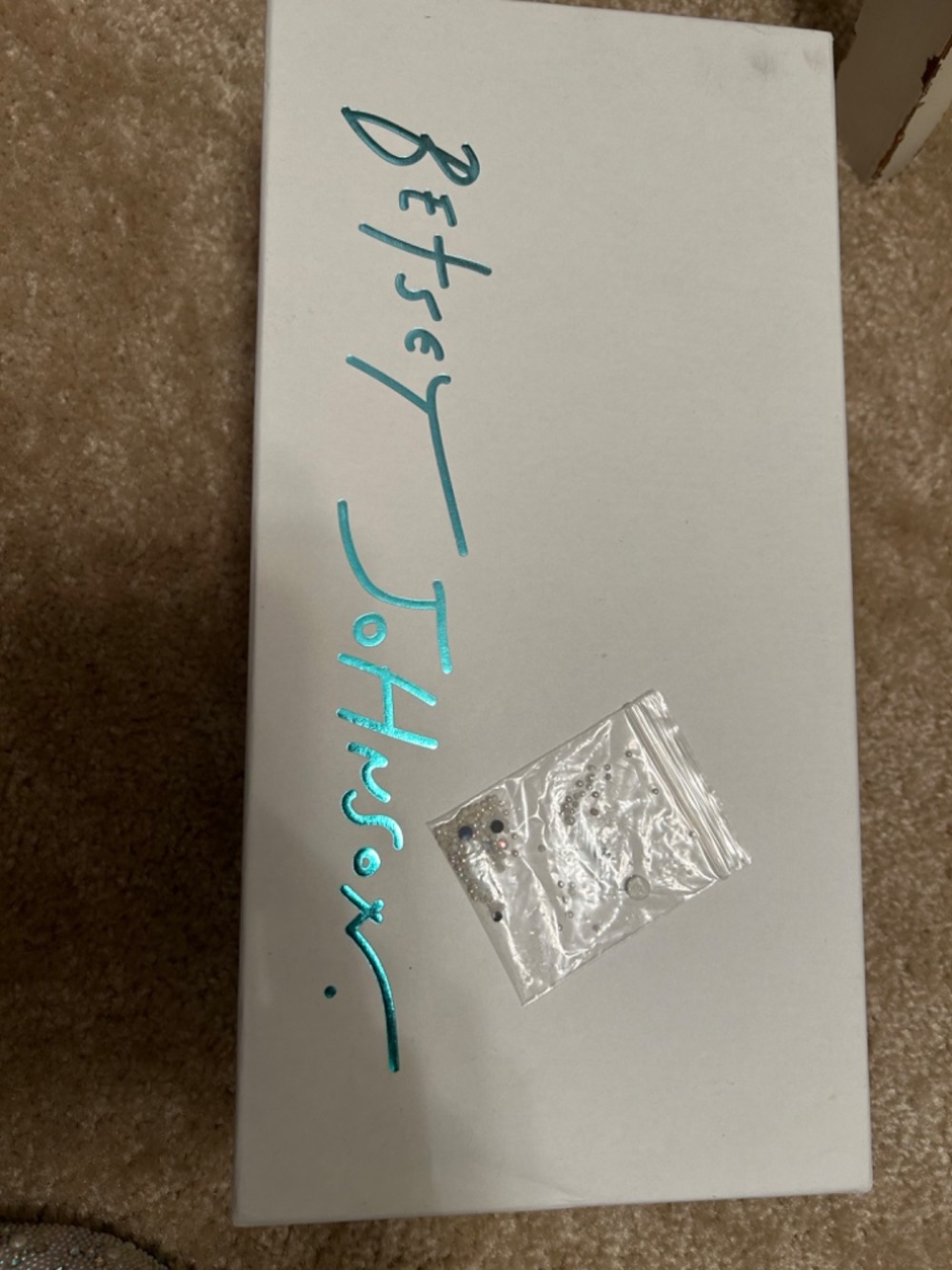 Blue By Betsy Johnson Scout Kitten Pearl Bridal Shoes - Picture 6 of 6
